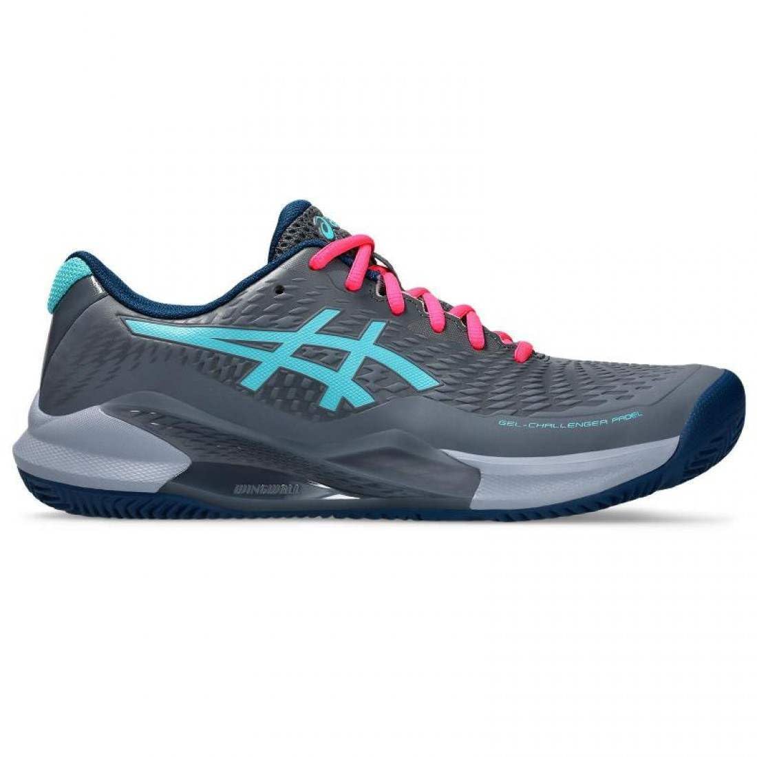 ASICS Gel-Challenger 14 Padel, Sneaker Hombre, METRÓPOLIS/ENERGÍA Aqua, 47 EU