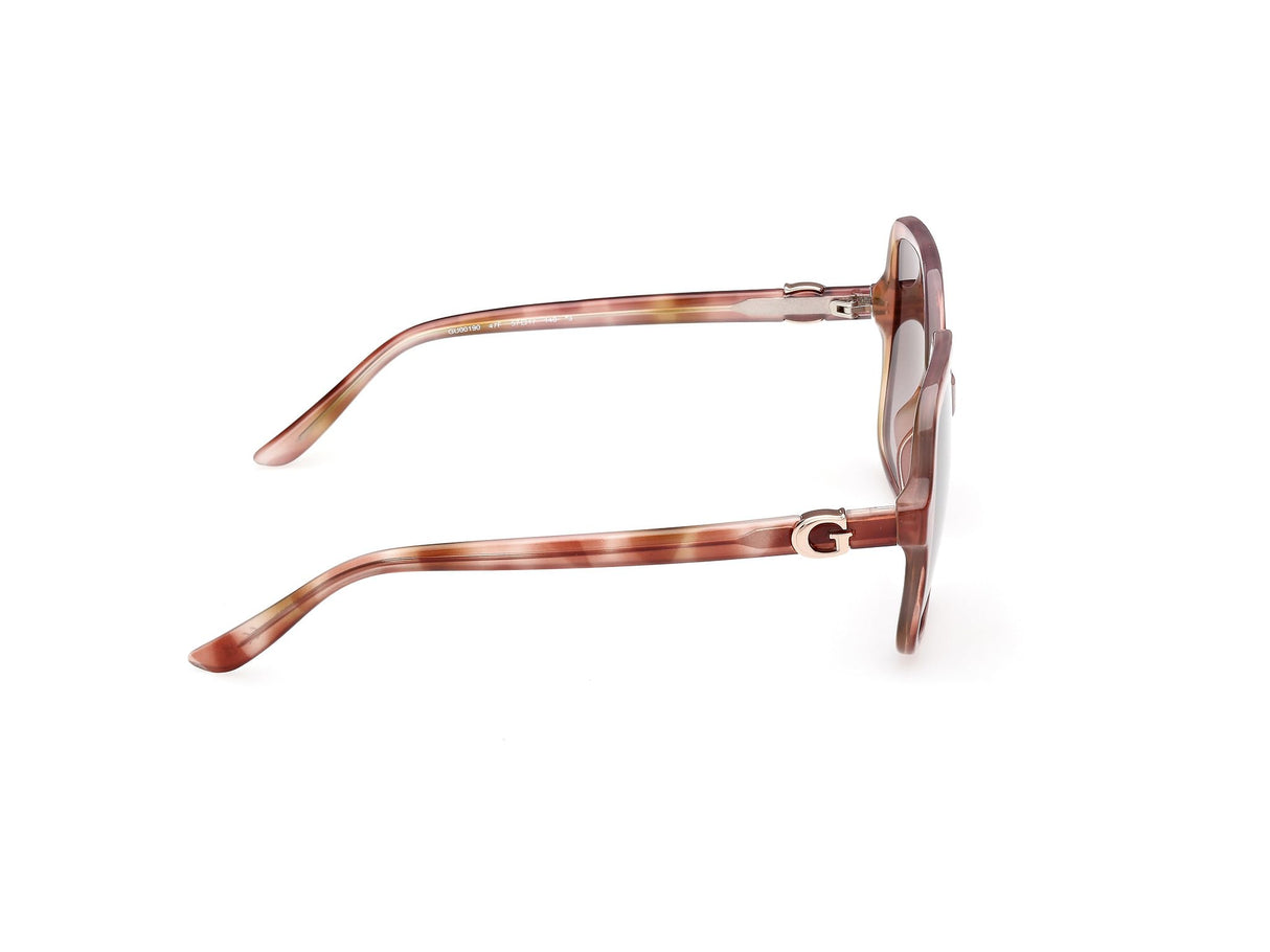 Guess Gu00190 Gafas, 47f Marrón Claro/Avana, 57/17/140 para Mujer