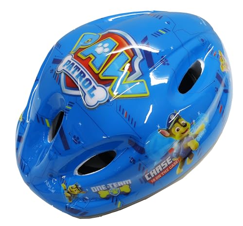 Vélo ATLAS 16 Bicicleta Infantil Pulgadas, Pat, Equipada con 2 Frenos, bidón/portabidón Guardabarros, Placa Frontal, estabilizadores extraíbles + Casco Patrulla Canina Incluido, Niños, Rojo