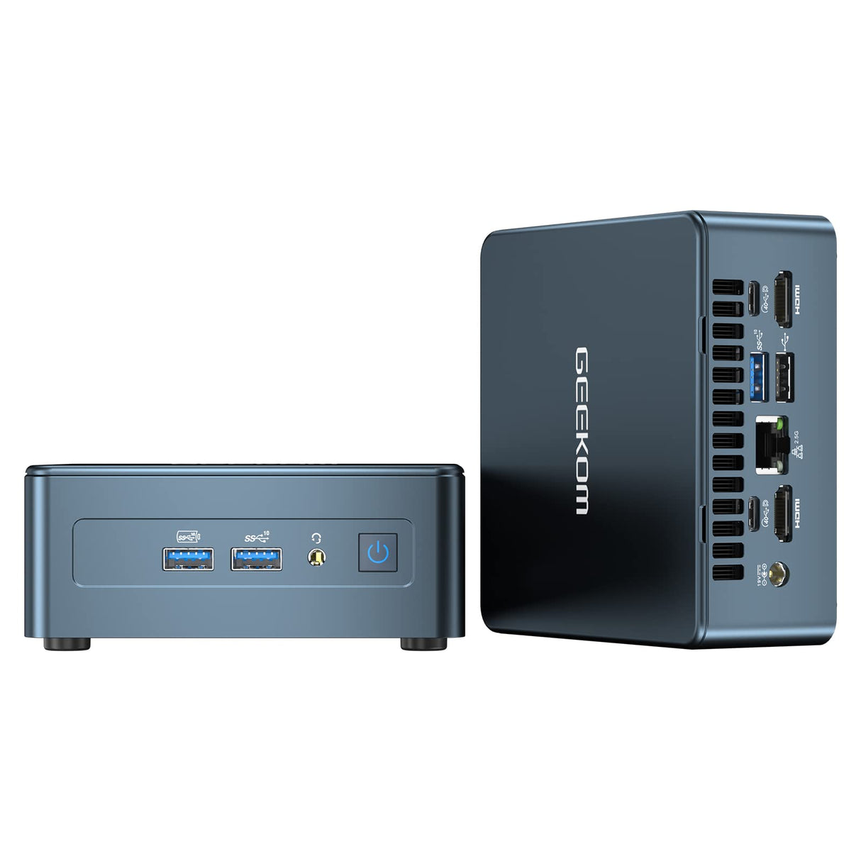 GEEKOM Mini PC Mini IT12, 12th Gen Intel i5-1240P (12 Cores,16 Threads) Desktop PC,16GB DDR4/512 GB PCIe Gen 4 SSD Windows 11 Pro Mini Computer Support Wi-Fi 6E/Bluetooth 5.2/USB 4.0/2.5G LAN/8K