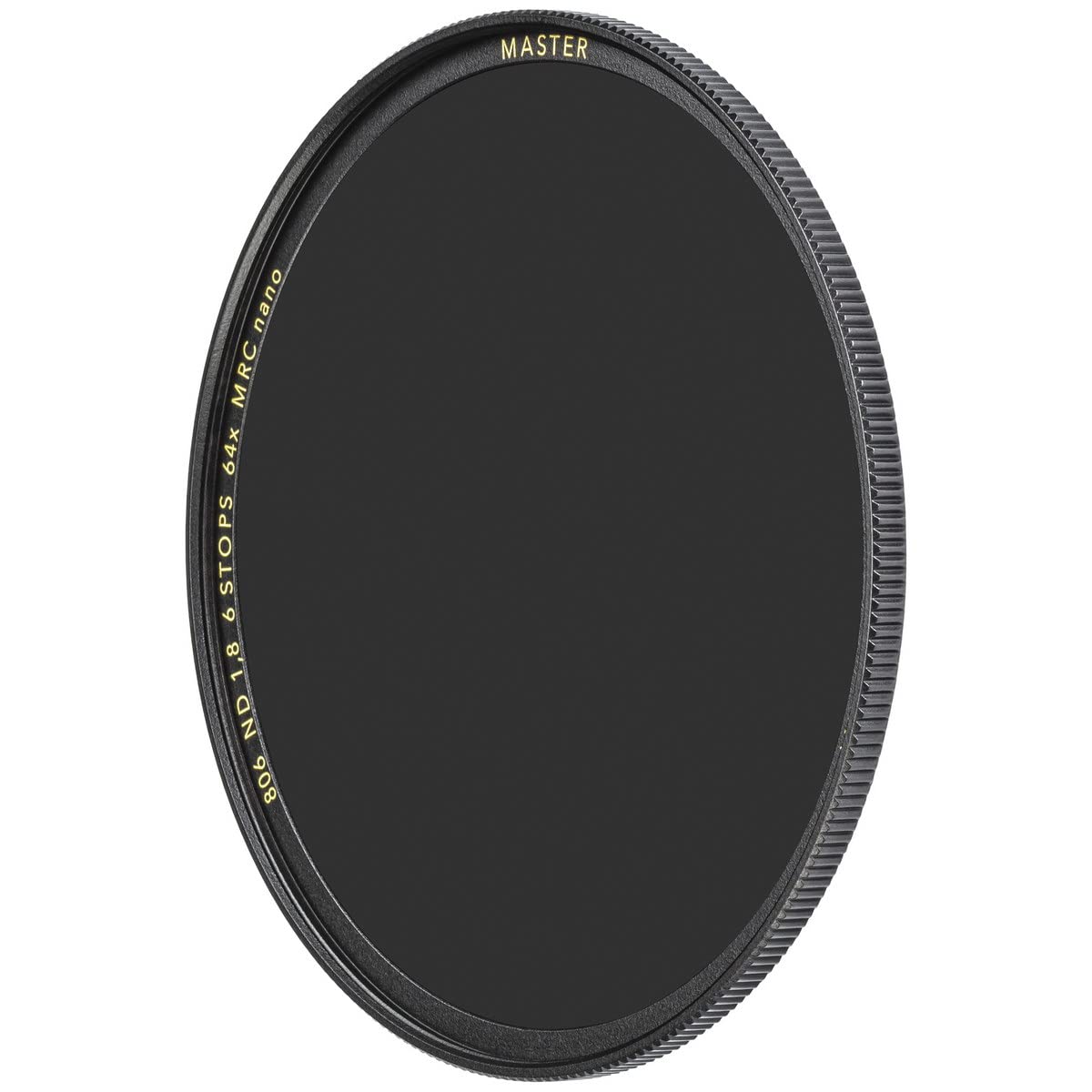 B+W Filtro Gris ND 1,8 MRC Nano Master de 82 mm (16 Recubiertos, Fino, Premium), Color Negro