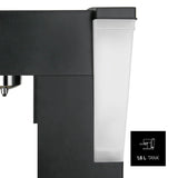 Minimoka - Cafetera espresso | 2 cacillos para 1 o 2 cafés | 15 bar | 850W | Vaporizador | 1.6L | Café molido o monodosis | Bandeja calienta tazas | Filtro Extra Cream | Inox