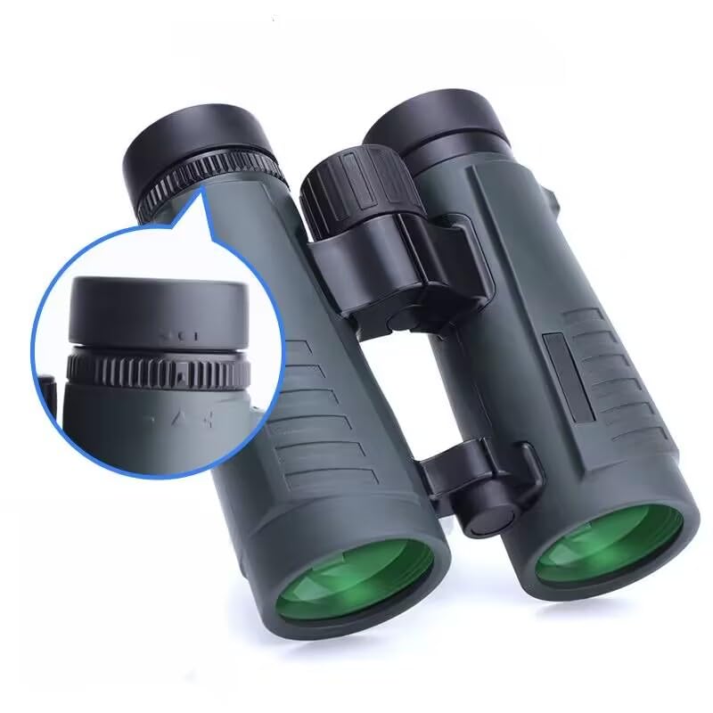 ZEHNHASE QR26 Prismáticos Plegables y a Prueba de Niebla, Ideales para Todas Las Condiciones climáticas