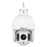 Foscam SD8P WLAN ?berwachungskamera Wei? 8MP (3840x2160), Dualband-WLAN, Schwenk- und Neigefunktion, 4x optischer Zoom (SD8P-W)