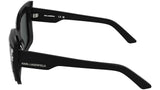 KARL LAGERFELD KL6204S Sunglasses, Black/Silver, Talla única para Mujer