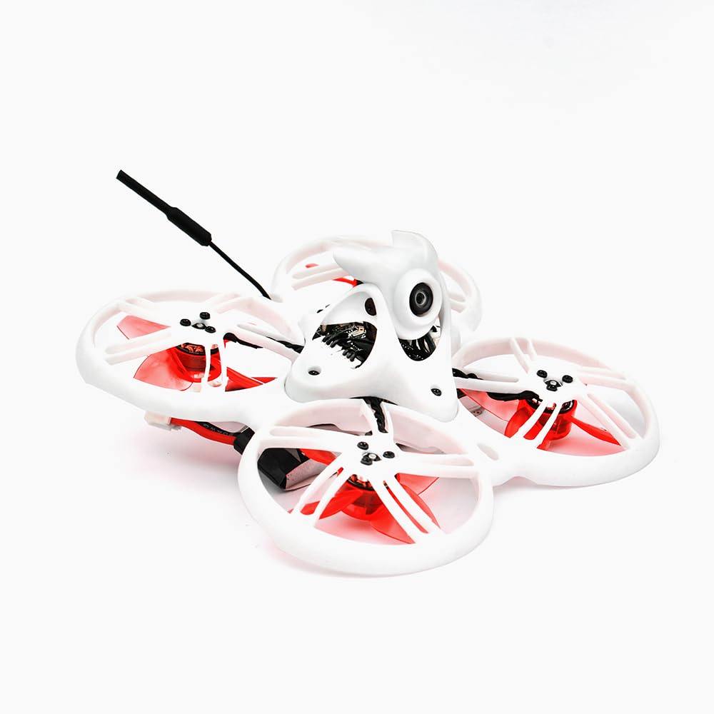 EMAX Tinyhawk 3 Plus Drone RTF Kit Listo Para Volar FPV Analógico Drone Mini Racing Quadcopter con Gafas y E8 Transmisor para Niños Adultos y Principiantes