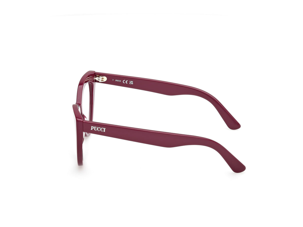 PUCCI EP5266 Gafas, Shiny Violet, 54 Unisex Adulto