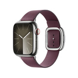 Apple Watch Band - Hebilla moderna - 41 mm - Rojo mora - Talla S