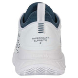 K-Swiss Hypercourt Supreme 2 Tennis Shoe da uomo, White Stargazer, 44.5 EU
