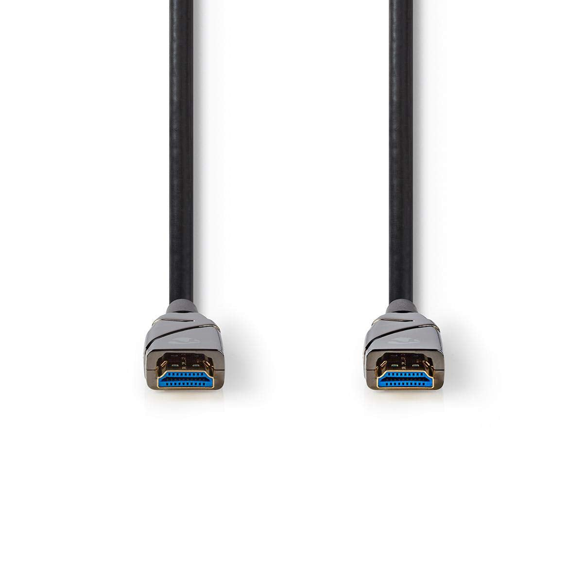 NEDIS 3400Bk1501 Cable Hdmi de Alta Velocidad con Conector Ethernet, 150 M, Negro