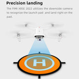 FIMI X8SE 2022 V2 Drones con Cámara EIS 4K HD, 10km Distancia Control, 3 Ejes Cardán, GPS Retorno Inteligente, 35mins Duracion Del Vuelo, Profesional FPV Quadcopter RC Drone (2 Pilas+Altavoces)