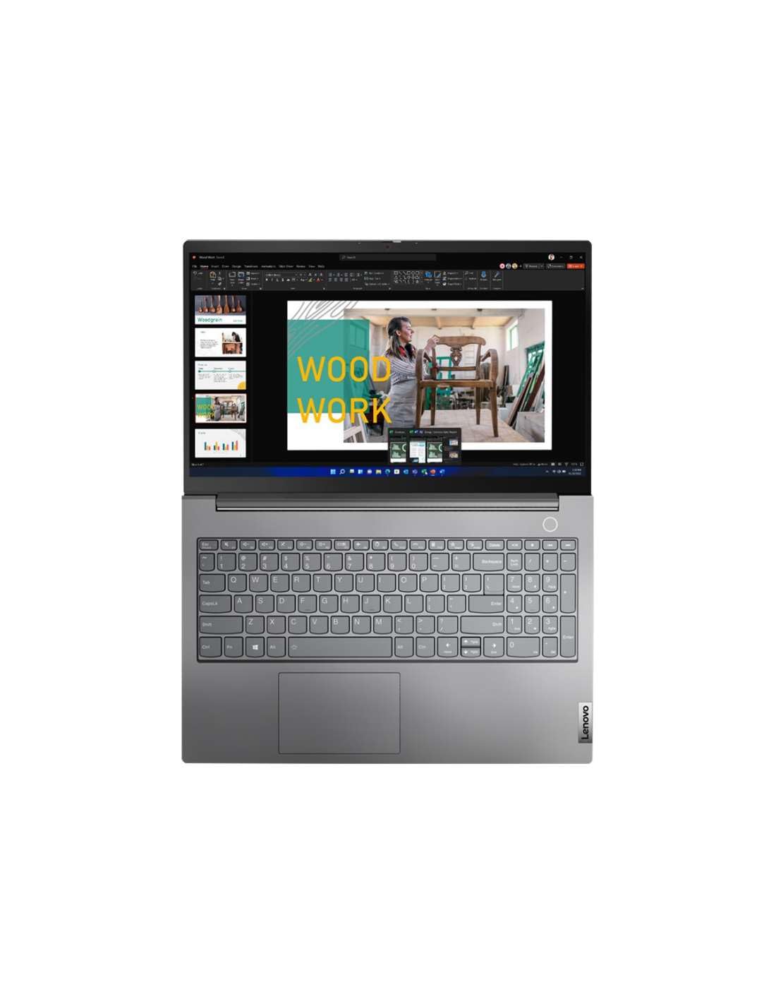 Lenovo ThinkBook 15 G4 ABA - Ordenador Portátil 15.6" FHD, (AMD Ryzen 7 5825U , 16GB RAM, 512 SSD, Integrated Intel Iris Xe Graphics, Windows 11 Pro 64), Mineral Grey -Teclado QWERTY Español