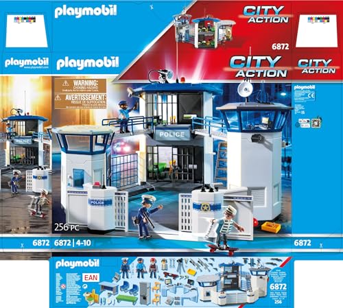 PLAYMOBIL 6872 – Policía de Central de Comando con prisión