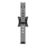 StarTech.com Soporte VESA de Cubículo para Monitor de hasta 34" - Ergonómico de Altura Ajustable - Instalación en Pared de Cubículo mediante Gancho o Abrazadera - para Cubículo de Oficina (ARMCBCLB)