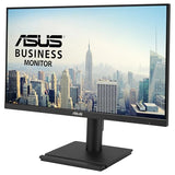 ASUS VA24DQFS Monitor profesional de 24 Pulgadas, IPS, Full HD, sin marco, 100 Hz, Adaptive-Sync, MPRT de 1 ms, HDMI, DisplayPort, VGA, luz azul baja, antiparpadeo, diseño ergonómico, montaje en pared