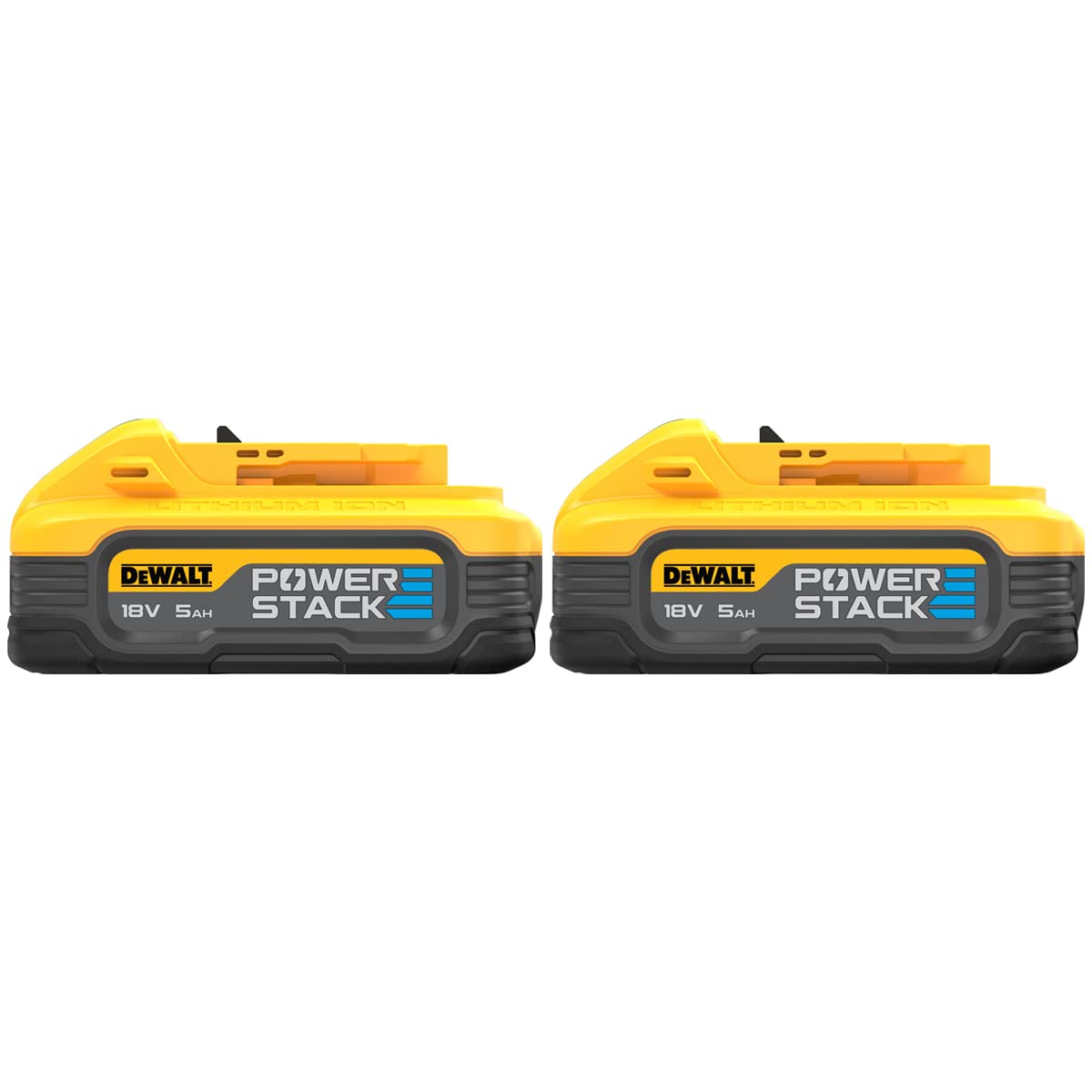 DeWalt DCBP518H2 - Batería Powerstack de 18 V y 5.0 Ah (2 Unidades)