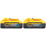 DeWalt DCBP518H2 - Batería Powerstack de 18 V y 5.0 Ah (2 Unidades)