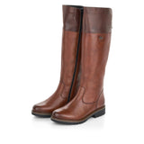 Remonte R6581, Botas Altas Mujer, Chestnut/Brasil 22, 44 EU