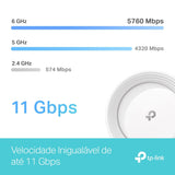 [NUEVO]TP-Link Deco BE65(1-pack)|Sistema Wi-Fi 7 Mesh BE11000 de Triple Banda|4 Puertos 2.5 Gbps, Multi-Link Operation MLO, Canales de 320MHz, Banda 6GHz, Protección HomeShield, Servidor y Cliente VPN
