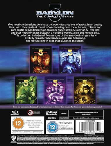 Babylon 5: The Complete Series [Blu-ray] [1994] [Region Free]