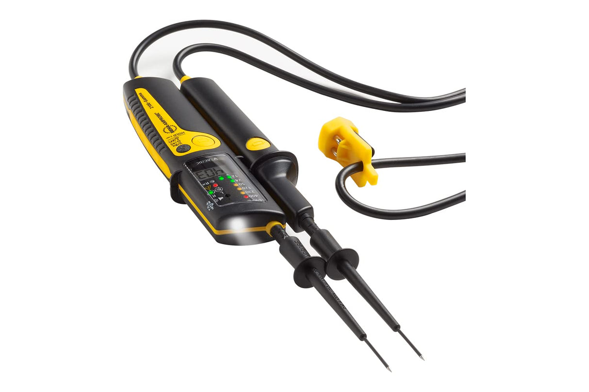 Comprobador de dos polos Beha-Amprobe 2100-Gamma Pro con kit extensor para sonda de prueba
