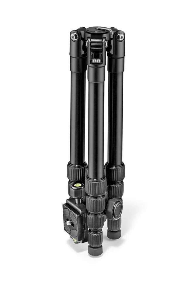 Manfrotto MKELES5BK-BH - Trípode element traveller, pequeño con rótula de bola, color negro
