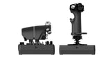 Logitech G X56 H.O.T.A.S Controlador con Aceleración y Palanca RGB, 6 Grados de Libertad, 4 Opciones de Resorte, +189 Controles Programables, RGB, 2x USB - Negro