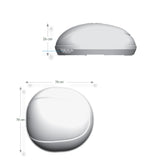 Xoro MBA 26 EW-1510 satélite de Antena, 39 cm, Color Blanco