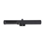 Jabra PanaCast 50 Barra de vídeo panorámico 4K, Cámara de videoconferencia para salas pequeñas y medianas, Campo de visión de 180° y 8 micrófonos, Conector UE, Negro