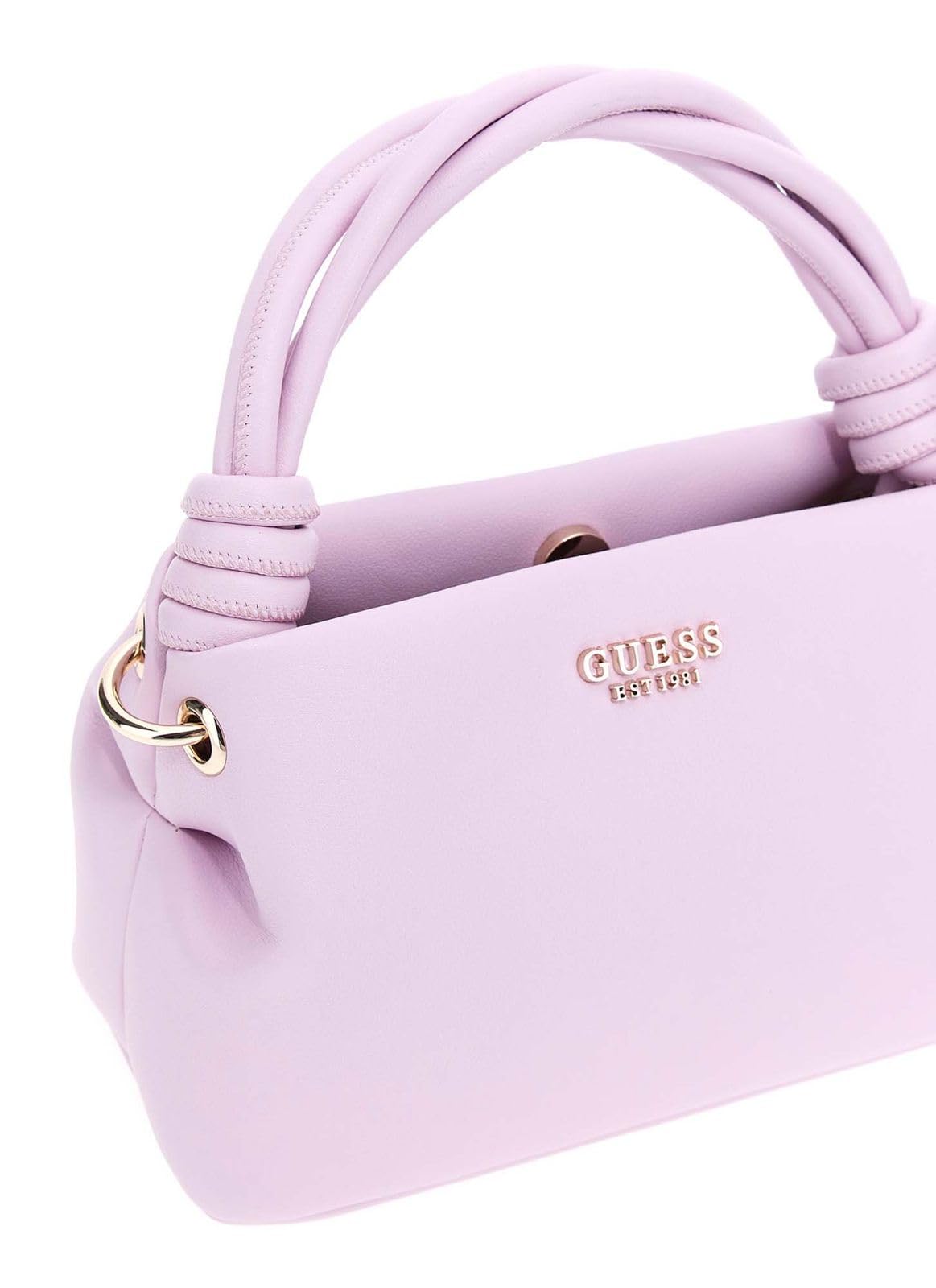 GUESS Sansa Top Handle Crossbody, Hand Bag Women, Orquídea, One Size