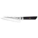 KOTAI | Cuchillo universal Bunka Petty | Hoja de 13,5 cm | Cuchillo universal | Afilado y forjado a mano | Acero inoxidable japonés ultra afilado 440C | Mango de madera de ébano | Tang oculto completo