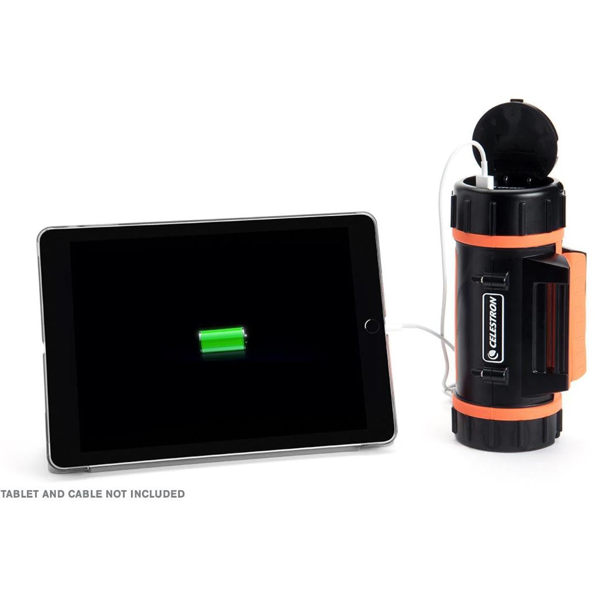 Celestron 18771-CGL: batería externa de ferrita de litio, 86,4 WH, negro/naranja