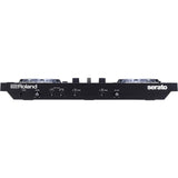 Controlador de DJ Roland DJ-505 — Dos canales y Deck Select para hasta cuatro decks — Controlador de DJ de gama alta en formato compacto