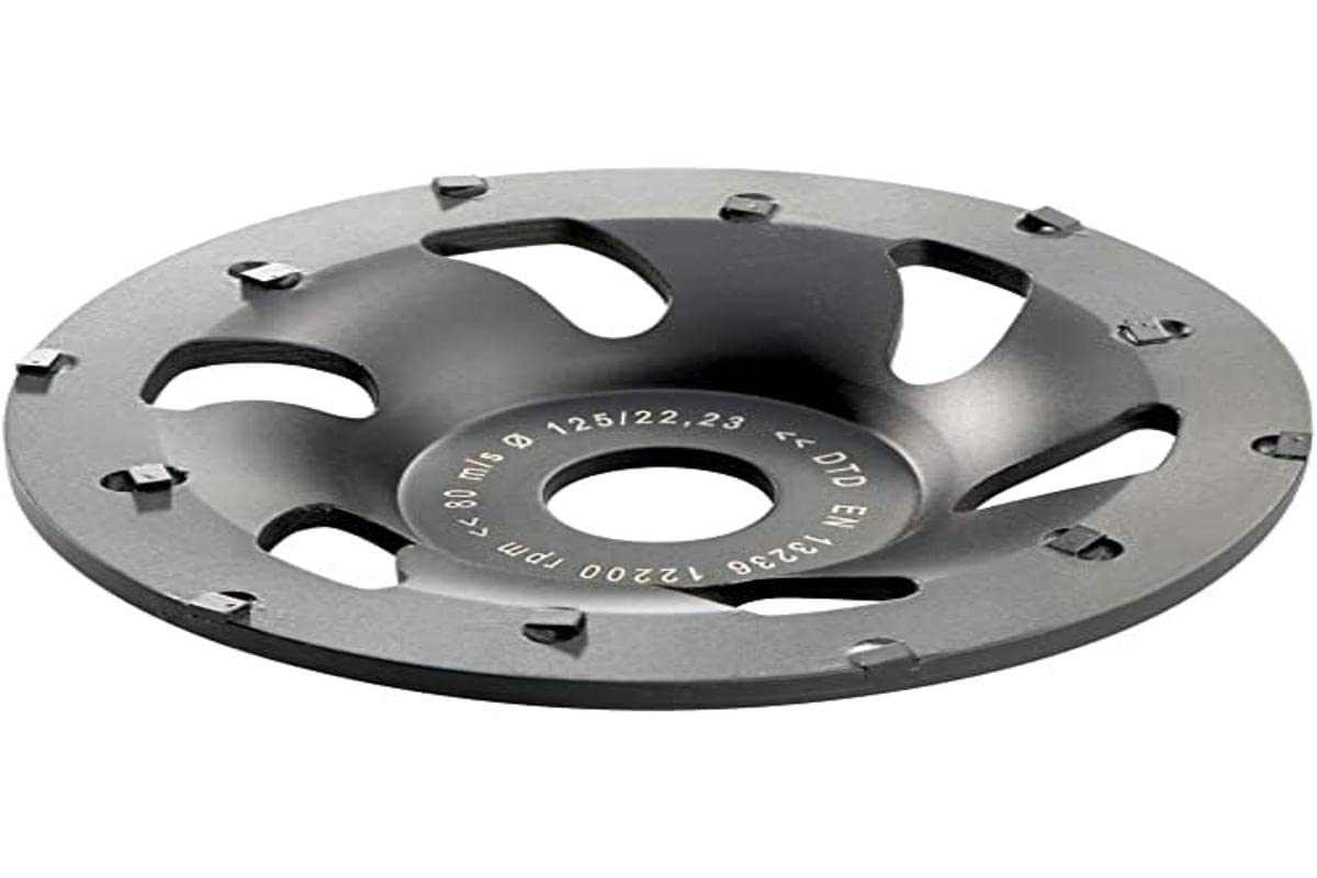 METABO 628208000 - Muela hueca de diamante calidad PKD Profesional recubrimientos protectores hormigón 125 x22,23 mm 12 segmentos
