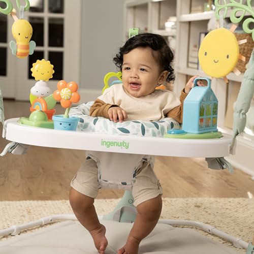 Ingenuity Tummy-to-Toes 6-in-1 Milestone Center Juguete para bebé, Multicolor, 0-48 Months (up 26lbs) (Kids2, Inc. 16904)