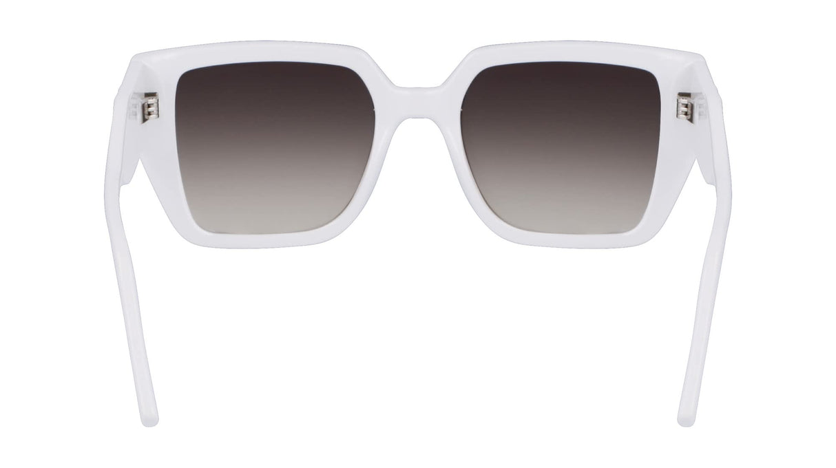 KARL LAGERFELD KL6098S Gafas, Blanco, 52-140-19 Unisex Adulto