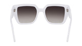 KARL LAGERFELD KL6098S Gafas, Blanco, 52-140-19 Unisex Adulto