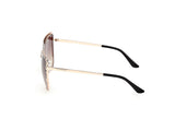 GUESS GU00217 Gafas de Sol, Shiny Rose Gold, 59/17/140 Unisex Adulto