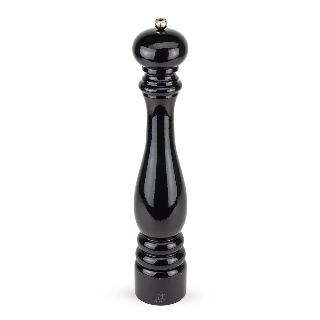 Peugeot Paris u'Select Molinillo de Pimienta, Madera, Lacado Negro, 40 Centimeters
