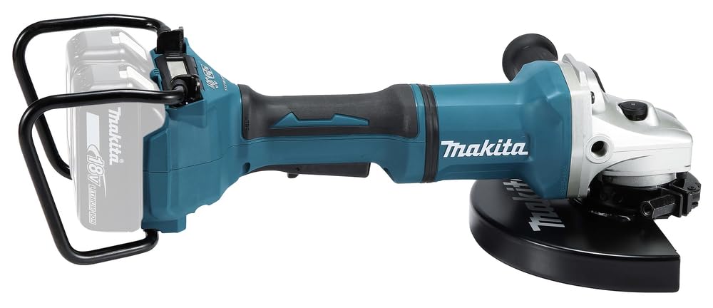 Makita DGA900ZKX2 - Amoladora angular inalámbrica (2 x 18 V, sin batería, sin cargador)