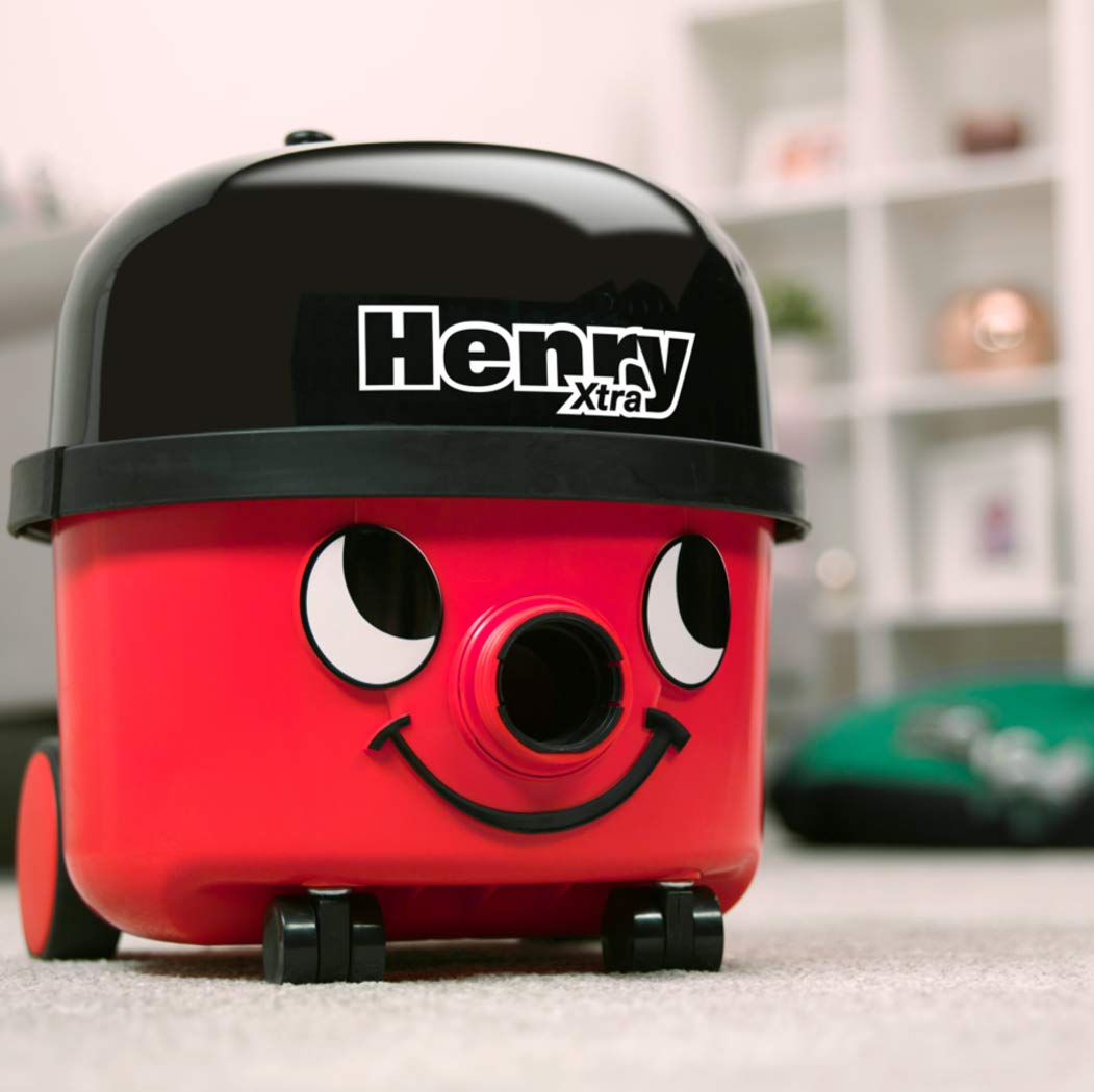 Numatic Henry Xtra Compact Aspiradora, 620 W, 72 Decibeles, Rojo