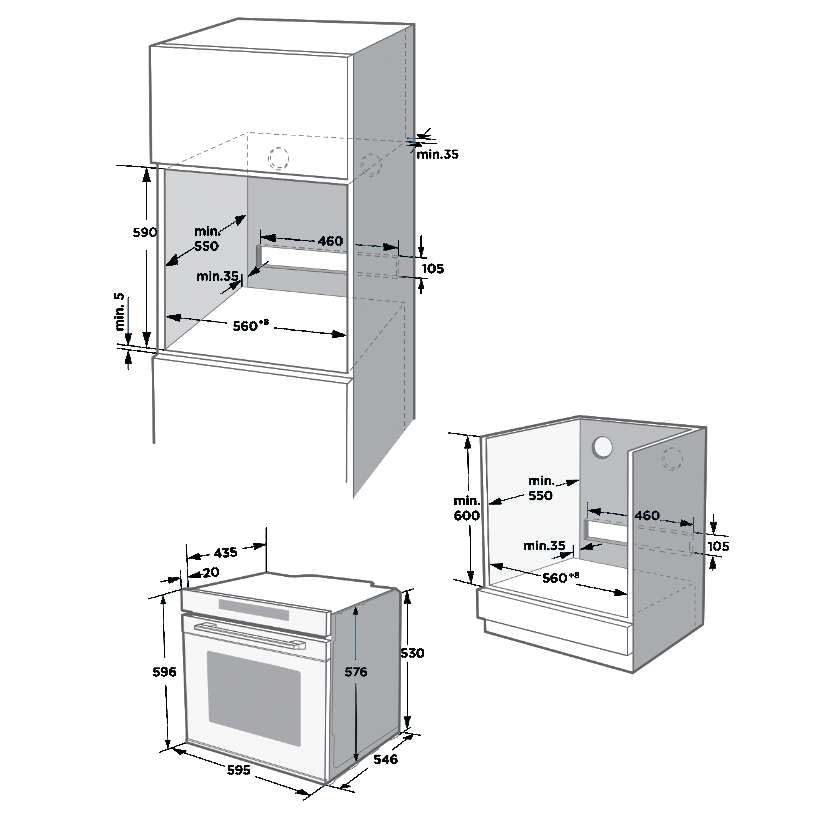 Cecotec Horno Microondas Integrable 60x60cm Bolero Hexa MWO706000 Line. 2880W, 72L de Capacidad, 13 Funciones con Pizza Master, Defrost, Electronic Timer