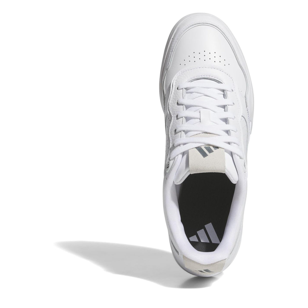 adidas Hombre RETROCROSS 25 Spikeless Golf Shoes, Cloud White/Grey Six/Gum, 44 EU