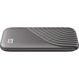 WD My Passport 4TB SSD Externo Portátil, Disco duro externo SSD con velodidad de lectura de hasta 1050 MB/s 1000 MB/s de escritura, Funciona con PC, Xbox y Playstation, Gris espacial