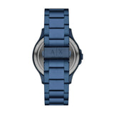 Armani Exchange Orologio da uomo, Movimento automatico a tre lancette e cassa da 46 mm con cinturino in Acciaio inossidabile, Teal