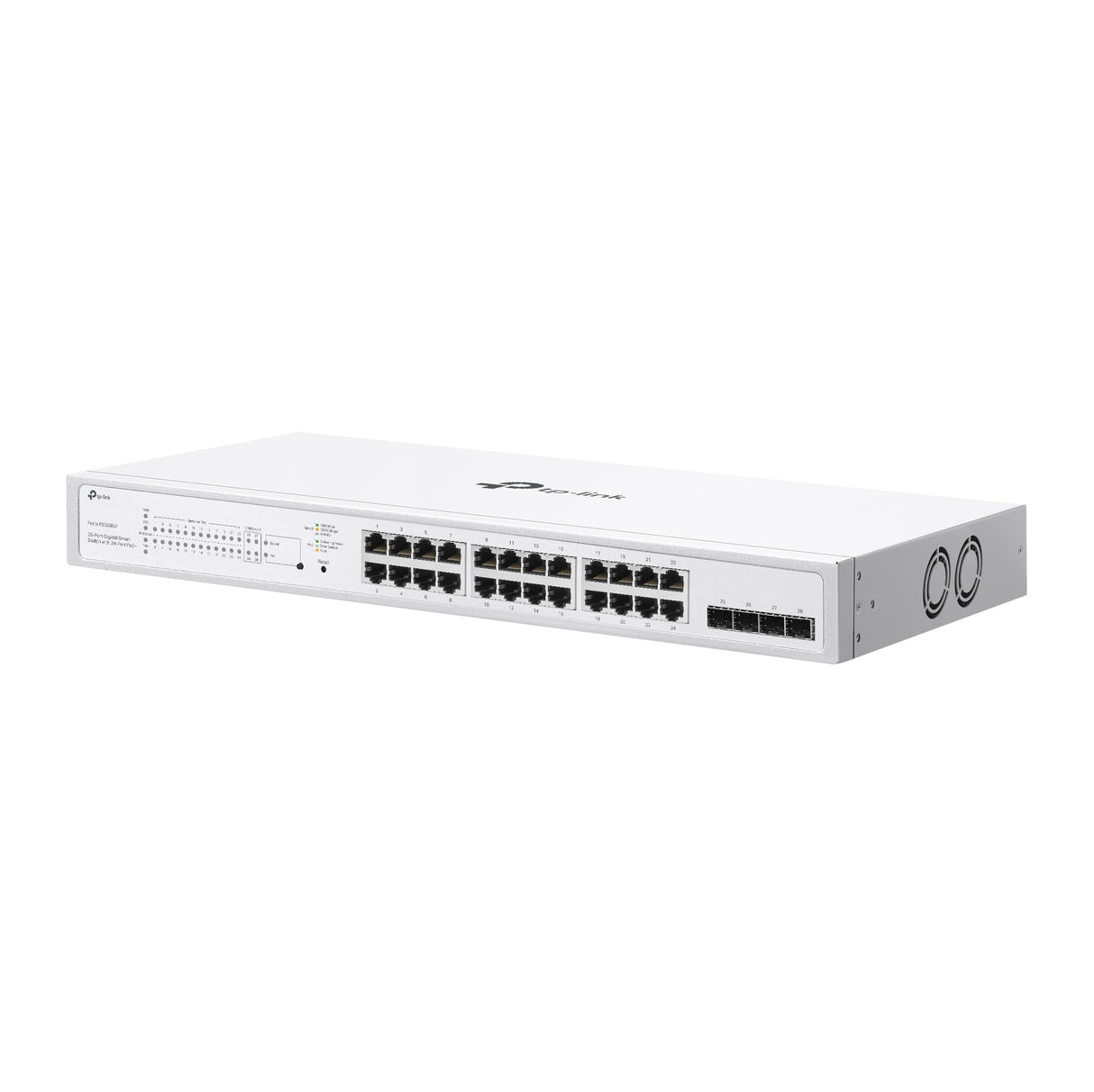 TP-Link Festa FS328GP Switch PoE+ Gigabit de 28 Puertos, 24 PoE, 250W, Gestión en la Nube, Optimo para Grandes Redes, QoS Avanzado, Seguridad y Facilidad de Uso