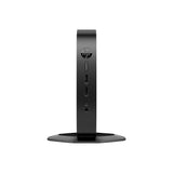 HP Elite t655 - Thin Client - SFF - 1 Ryzen Embedded R2314 / 2.1 GHz - RAM 8 GB - Flash 32 GB - eMMC - Radeon Graphics - 1GbE, Bluetooth 5.2, Wi-Fi 6 - WLAN: 802.11a/b/g/n/AC/AX, Erizo OS