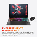 HP OMEN MAX - Ordenador Portátil Gaming de 16" OLED 240Hz (Ultra 7-255HX, 32GB RAM, 1 TB, NVIDIA GeForce RTX 5060 8GB, FreeDos) Negro - Teclado QWERTY Español