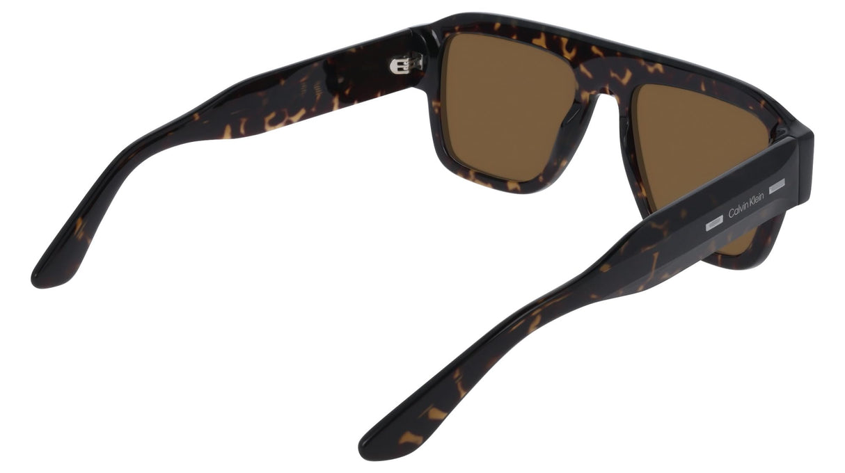 Calvin Klein Men's Sunglasses CK25509S - Havana with Solid Brown Lens