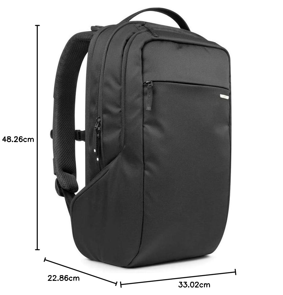 Incase, ICON Backpack Unisex adulto, Negro, Talla única
